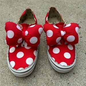 Minnie Mouse Vans 8.5 Women Gentle Used